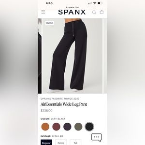Spanx Air Essentials Wide Leg Pant